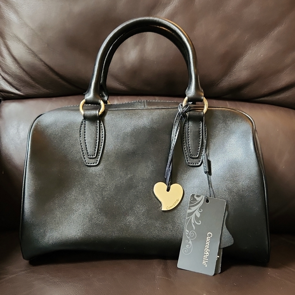 Black Cuore&Pelle Handbag